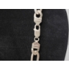 Image 2 : Sterling Silver Figaro Link Chain Necklace - 20in - TW: 65.7g
