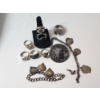 Image 1 : Nice Large Lot of Assorted Sterling Silver Pieces: Rings, Bracelets, Pin - TW: 95.6g