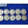 Image 5 : Assorted U.S. Silver Coins Including Franklin & Kennedy 1/2's, Barber Dime, Mercury Dimes FV: $3.40 