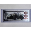 Image 2 : Incredible .99999 Silver $100.00 Foil Note In Protective Holder - Mint Condition
