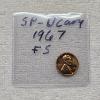 Image 1 : 1967 SP-DCAM Lincoln Memorial Cent FV: $.01