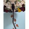 Image 3 : Louisville Home Pickup - Gorgeous Tiffany Type Stained Leaded Glass Bent Fruit Table Lamp 25" Tall