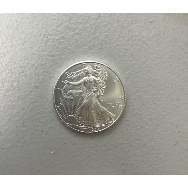 1 oz. Fine Silver Dollar - 2009