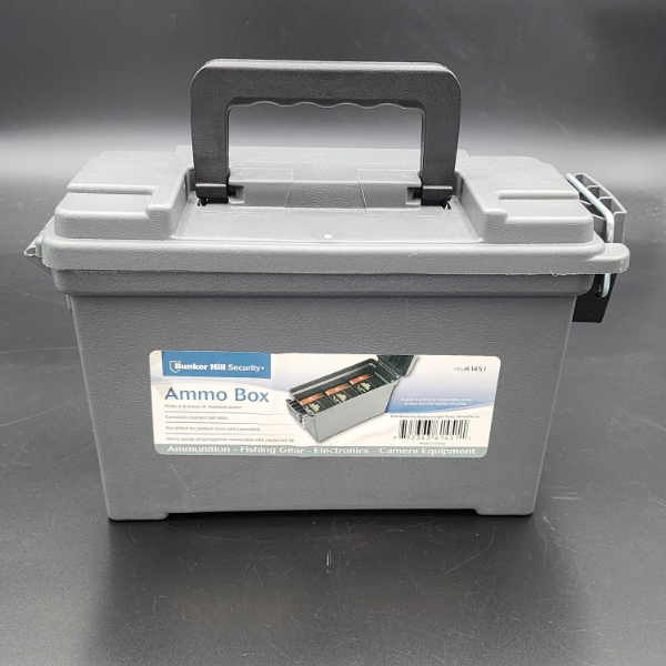 Bunker Hill Security Ammo Box - Heavy Duty Plastic