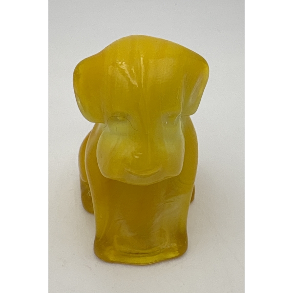 Adorable Degenhart Vintage Glass Dog Figurine- Buttercup