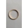 Image 4 : 10K Yellow Gold Art Deco Swirl Pattern Milgrain Edge Wedding Band Ring - Size 6 - Weight: 3.6g