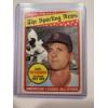 Image 1 : 1969 Topps Carl Yastremski Sporting News All-Stars Baseball Card In Protective Holder - Great Card