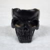 Image 7 : Lot of TWO NEW Nice 2 Inch Black Skull Candle or Tealight Holders