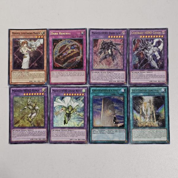 Yu-Gi-Oh! TCG: Dark Renewal (Holo) & Masked / HERO Mixed Card Lot
