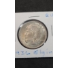Image 1 :  1936 Elgin Illinois 90% Silver Half Dollar
