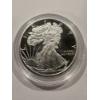 Image 1 : Walking Liberty One Troy Ounce .999 Fine Silver Round In Capsule - Mint Condition