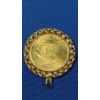 Image 2 : 1924 $20 St. Gaudens Double Eagle Gold Coin Set In 14K Gold Bezel - Total Weight: 45.7g