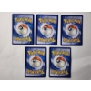 Image 5 : Five Assorted Vintage Pokemon Trainer Spirit Link Trading Cards