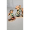 Image 3 : Lot of (5) Vintage Collectible Hummel Goebel West Germany Porcelain Figurines
