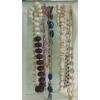 Image 3 : Wall Mirror & Shelf As Shown - Includes Rack With Beaded Necklaces / Jewelry