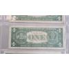 Image 9 : (4) $1 Blue Silver Certificates Series 1957 A, 1957 B - Face Value: $4.00