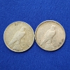 Image 2 : Two 1922-D United States Silver Peace Dollars - 90% Silver