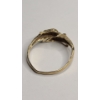 Image 4 : 10K Yellow Gold Textured Double Dolphin Ring - Size 8 - Weight: 1.5g