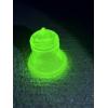 Image 1 : Degenhart 1776-1976 Uranium Green Glass Liberty Bell - ~ 2 inches