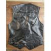 Image 2 : Street Legal by Sermans Leather Vest  Size 38