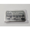 Image 4 : Halloween 1973 United States Silver Corporation 1 Troy Ounce .999 Fine Silver Bar
