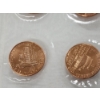 Image 4 : Eight Beautiful Uncirculated 2009 Lincoln Memorial Commemorative Pennies in Plastic