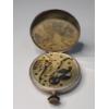 Image 22 : Vintage Zentra Mechanical .800 Silver Pocket Watch With Erreff Pocketwatch Case - Ticks