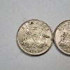 Image 5 : 3 Sterling Silver Australian Coins: x1 1943 Six Pence & x2 1943 Three Pence TOTAL ASW: 0.168ozt