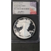 Image 2 : 2023-W NGC First Day Of Issue PF 70 ULTRA CAMEO 1 OZ Fine Silver American Eagle - Signed 