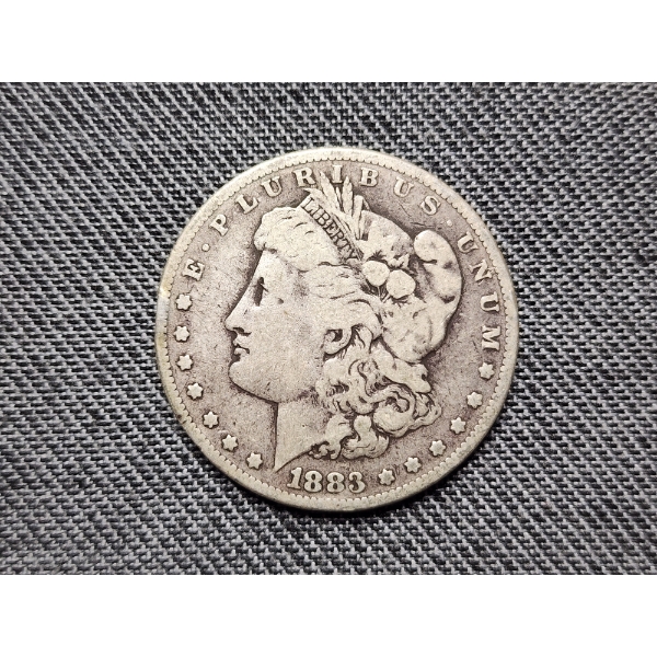 1883 Morgan Silver Dollar - 90% Silver Coin Perfect For Any Collector or Stacker