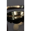 Image 7 : Collection Of Assorted Gold-Tone STERLING Silver Earring Sets/Rings- Total Weight: 26.0g