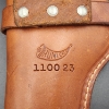 Image 4 : Vintage Hunter 110023 Brown Leather Snap-Off Belt Pistol Holster