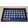 Image 6 : United States Presidential Dollars Collection In Display Case - Face Value: $513