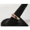 Image 3 : Incredible 10K Yellow Gold Ring with Multi-Colored Stones - Size 7 - Total Weight: 2.2g