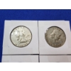 Image 2 : 4 Franklin Silver Half Dollars - Years: 1955, 1951, 1960, 1951