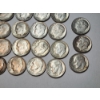 Image 5 : Lot of 23 Assorted Years Silver Roosevelt Dimes FV: $2.30