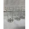 Image 1 : Shot Glasses - 4 with Flared Top - 6 Tube Shot Glasses