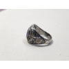 Image 3 : U.S. Airforce Sterling Silver Ring Size 11 TW: 12.9g