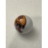 Image 2 : Vintage San Francisco 49er's One Inch Shooter Glass Marble - Mint Condition