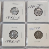 Image 3 : $1.90 Face Value of Assorted Years 90% Silver Mercury Dimes