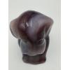 Image 5 : Adorable Degenhart Vintage Glass Dog Figurine -Orchid