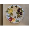 Image 1 : 3 Plate Wall Hanger with Plates and Additional Fruit Plate - 40"