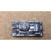 Image 5 : Hand Crafted 1:200 Scale 999 Pure Silver WWII T-34 Vehicle By Investment Caster -Weight: 24.2g