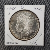 Image 1 : United States 1881-S Morgan 90% Silver Dollar ~ Higher Grade Uncirculated Coin!