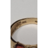 Image 6 : 14K Yellow Gold Women's Cluster Cocktail Ring Featuring Multi-Gemstones - Size 6 - Weight: 3.8g