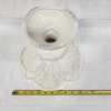 Image 9 : Unique Vintage Handmade Ceramic Pedestal Fruit Bowl With Date Stamp on Bottom