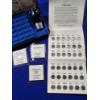 Image 7 : Franklin Mint Presidential Sterling Silver 36 Mini-Coin Set + 3 Individual Coins w/ Magnifier