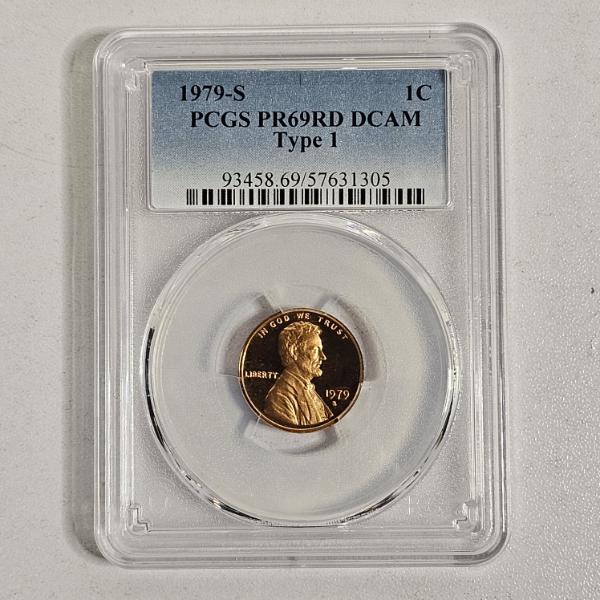 PCGS PR69RD DCAM 1979-S Type 1 Lincoln Cent