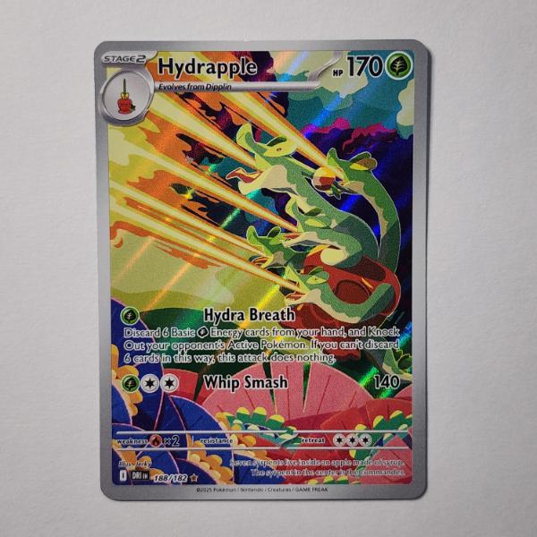 Hydrapple 188/182 Holo Rare Near Mint Pokemon Trading Card 