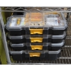 Image 5 : Four Stackable DeWalt Stackable Organizers With Hardware Items Included